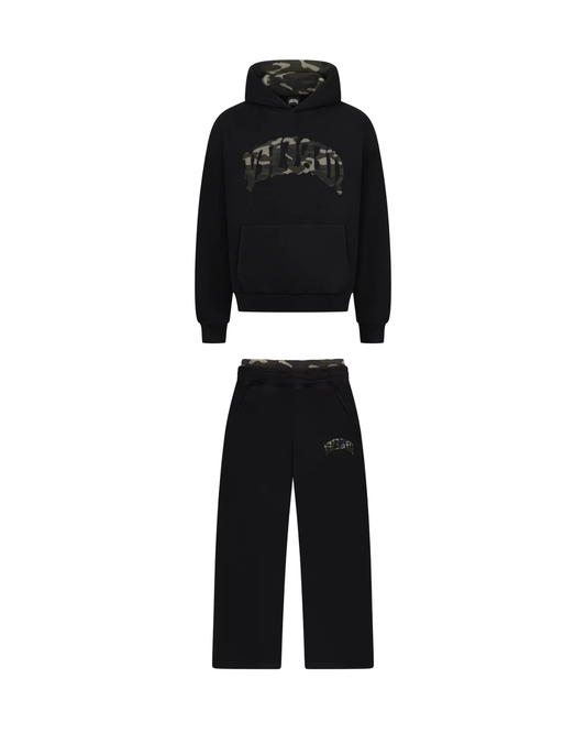 BLACK CAMO TRACKSUIT